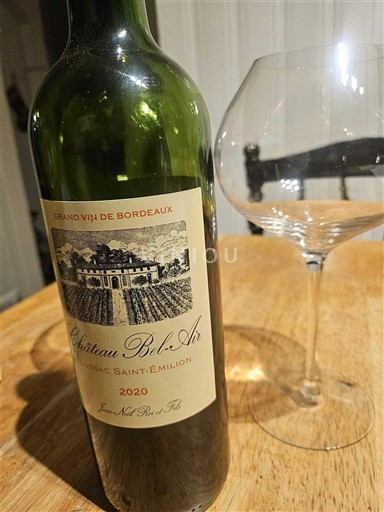 Bordeaux Lussac-saint-émilion Château Bel-Air 2020