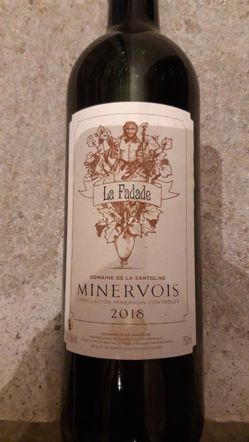 Languedoc Minervois Domaine La Santoline La Fadade 2018
