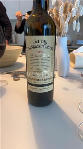 Vin Rouge sec Château Balestard la tonnelle 2016 France Bordeaux Saint-Émilion Grand Cru AOC Grand Cru