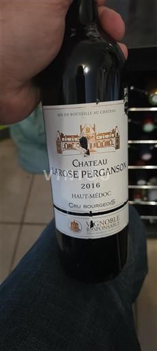 Bordeaux Haut-Médoc Cru Bourgeois Château Larose Perganson 2016
