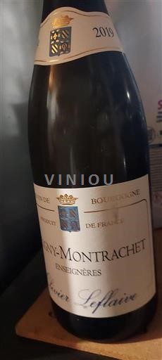 Bourgogne Puligny-montrachet Olivier Leflaive Enseignères 2019