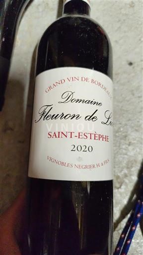 Bordeaux Saint-Estèphe Domaine Fleuron de Liou 2020