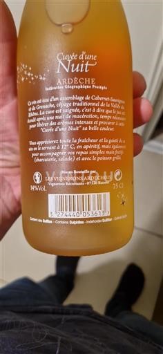 Alpi e Paesi Rodaniani Ardèche Les Vignerons Ardéchois d'une Nuit Senza annata