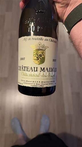 Rhônevallei Châteauneuf-du-Pape Château Maucoil 2007