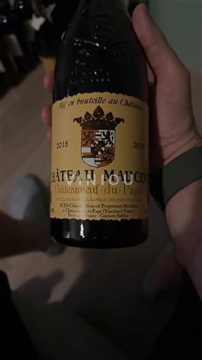 Rhônevallei Châteauneuf-du-Pape Château Maucoil 2018