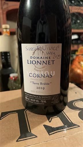 Rhônedalen Cornas Domaine Lionnet Terre Brûlée 2019