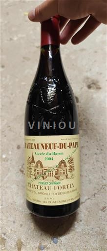 Thung lũng Rhône Châteauneuf-du-pape Château Fortia du Baron 2004