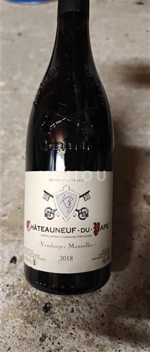 Rhônedalen Châteauneuf-du-Pape Vendanges Manuelles KBL 2018