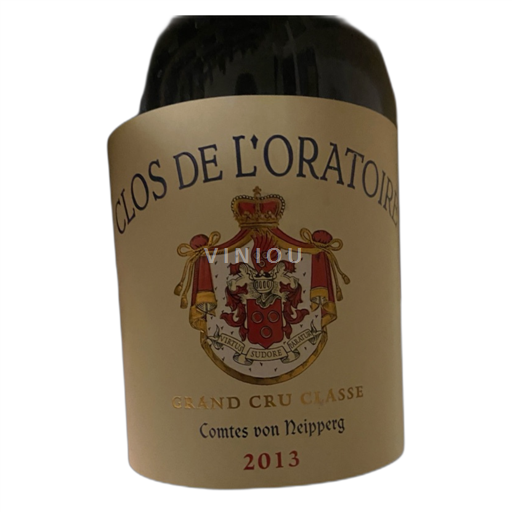Bordeaux Saint-Émilion Clos de l'Oratoire 2013