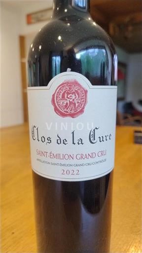 Bordeaux Saint-Émilion Grand Cru Clos de la Cure 2022