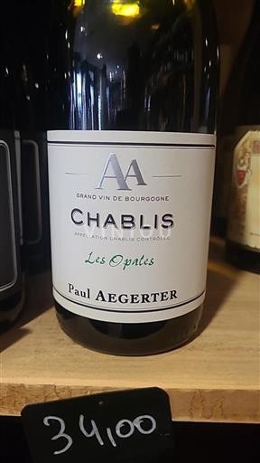 Burgundy Chablis Paul Aegerter Les Opales Non-Vintage