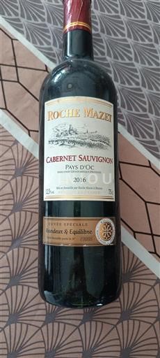 Languedoc ja Roussillon Pays d'Oc Roche Mazet Rondeur & Équilibre 2016