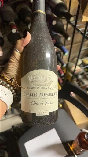 Vin Blanc sec C%c3%b4te de Jouan Michel Colbois 2011 France Bourgogne Chablis AOC Premier Cru