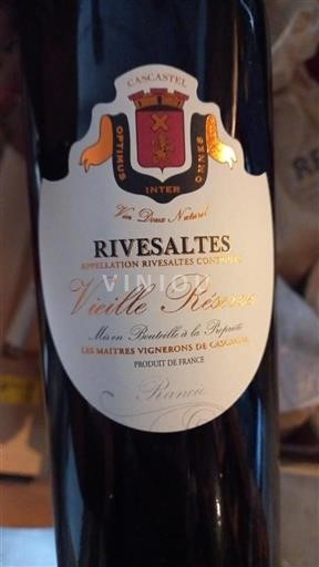 Roussillon Rivesaltes Les Maîtres Vignerons de Cascatel Vieille Réserve Ikke årgangsbestemt