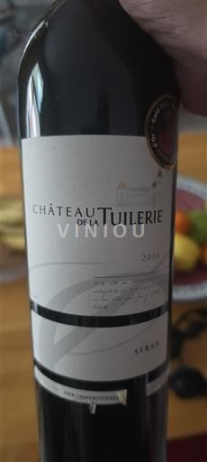 Vinuri Rouge sec Syrah Château La Tuilerie 2016 Franța Valea Ronului Costières-de-nîmes AOC