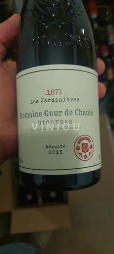 Thung lũng Rhône Gigondas Domaine Gour de Chaulé Les Jardinières 2023