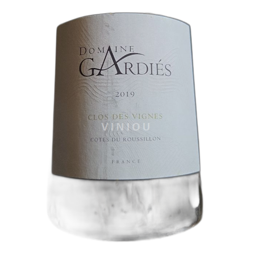 Vin Blanc demi-sec Clos des Vignes Domaine Gardies 2019 France Roussillon Côtes-du-roussillon AOC