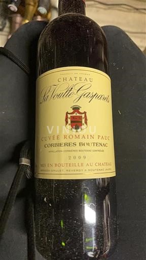 Languedoc Corbières-boutenac Château La Voulte-Gasparets Romain Pauc 2009
