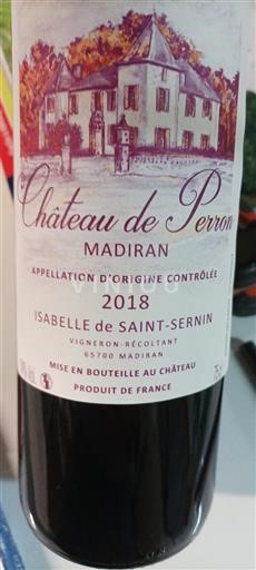Southwest Madiran Château Perron 2018