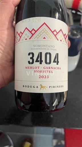 Aragonien Somontano Bodega Pirineos 3404 2023