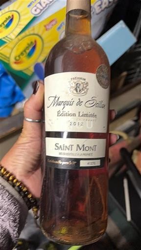 Sudoeste Saint-Mont Marquis de Sain Édition Limitée 2012