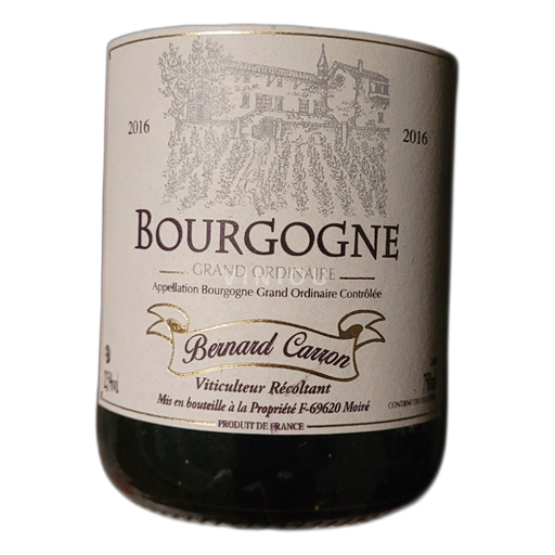Borgoña No especificado Bernard Canon 2016
