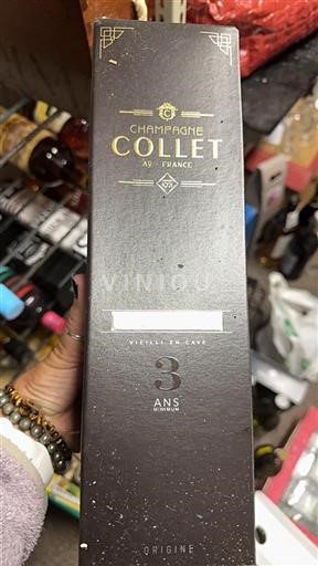 Champaña Champán Champagne Collet Sin añada
