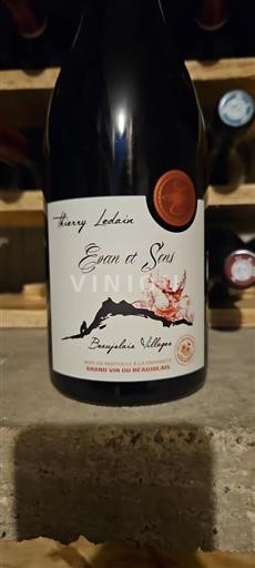 Beaujolais Beaujolais Villages Thierry Ledain Evan et Sens 2020