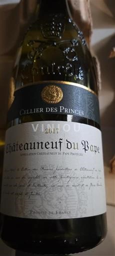 Thung lũng Rhône Châteauneuf-du-pape Cellier des Princes 2017