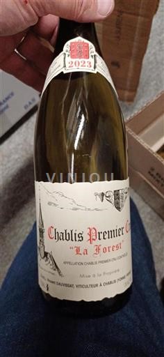 Bourgogne Chablis Premier Cru Premier Cru Vincent Dauvissat La Forest 2023