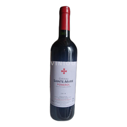 Bordeaux Pomerol Château Sainte-Marie 2018