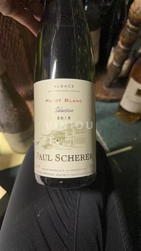 Alsace Paul Scherer Sélection 2015