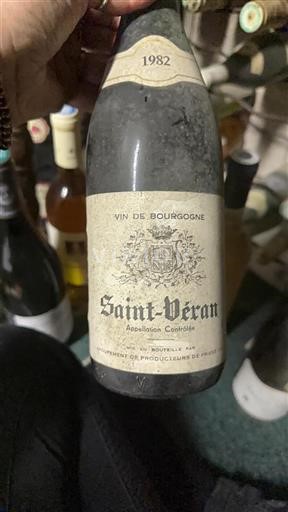 Burgundy Saint-Véran Groupement de Producteurs de Prisse 1982
