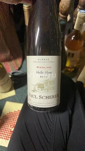 Alsace Grand Cru Paul Scherer Vieilles Vignes 2014