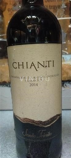 Tuscan Wines Chianti Santa Trinita 2014