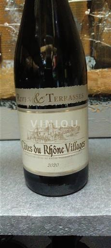 Rona dolina Côtes-du-Rhône-Villages Rives & Terrasses 2020