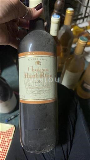 Bordeaux Bordeaux White Château Haut Rian Excellence 2010