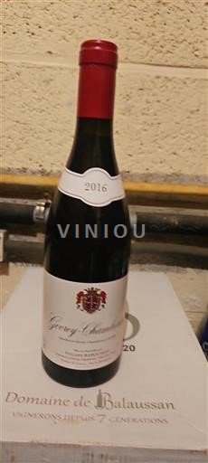 Bourgogne Gevrey-chambertin Premier Cru Philippe Babouhot 2016