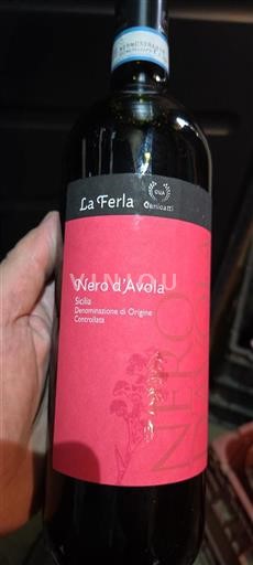Sicily La Ferla Nero d'Avola 2021