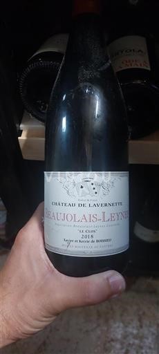Beaujolais Château Lavernette Le Clos 2018
