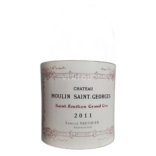 Bordeaux Saint-Émilion Grand Cru Château Moulin Saint-Georges 2011