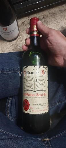 Burdeos Saint-Émilion Gran Cru Château Rol 2014