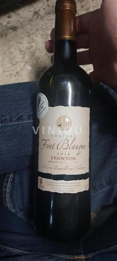 Zuidwest-Frankrijk Fronton Château Font Blanque 2018