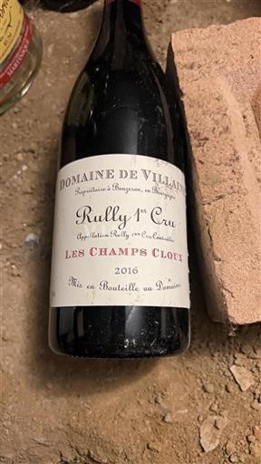 Burgund Rully Premier Cru Domaine Villaine Les Champs Cloux 2016