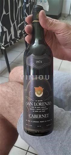 Vêneto Não especificado San Lorenzo Cabernet 1974