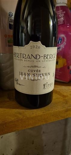 Languedoc Fitou Bertrand-Bergé Jean Sirven 2020