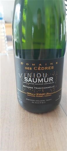 Valle del Loira Saumur Domaine Des Cèdres Sin añada