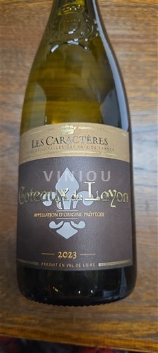 Údolí Loiry Coteaux-du-Layon Les Caractères 2023