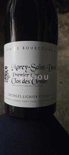 Burgund Morey-Saint-Denis Premier Cru Georges Lignier et Fils Clos des Ormes 2011