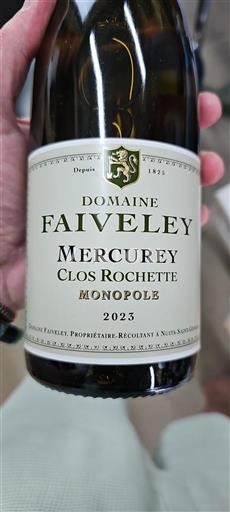 Bourgondië Mercurey Domaine Faiveley Clos Rochette Monopole 2023